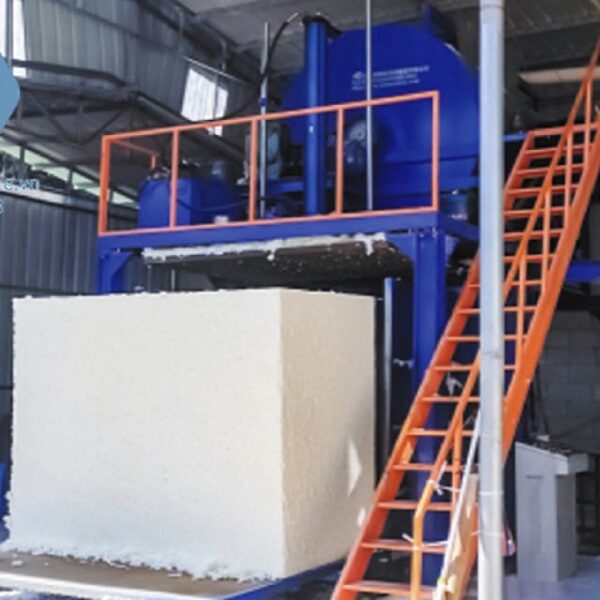 Máy đổ mút loại trộn keo