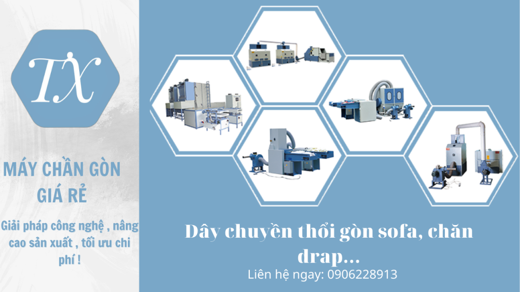 máy chần gòn giá rẻ