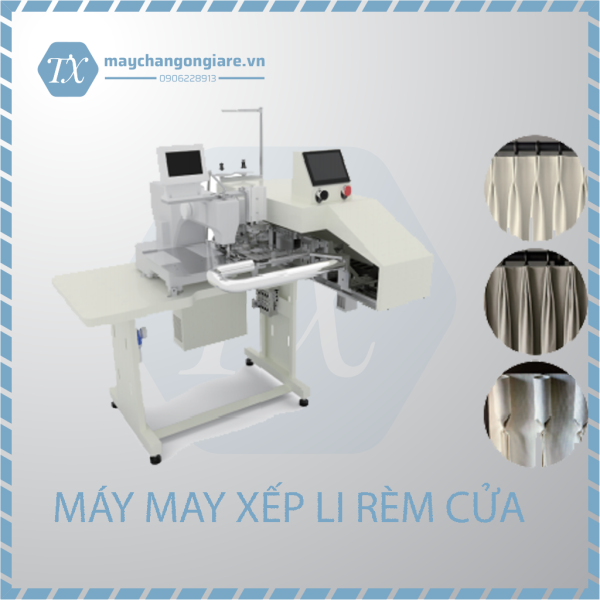 MÁY MAY XẾP LI RÈM CỬA TỰ ĐỘNG